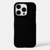 Ebony Black Case-Mate iPhone Case (Achterkant)
