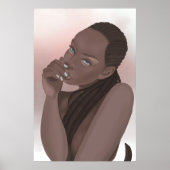 Ebony Bliss Poster (Voorkant)