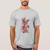 Ebony Bloom Delight T-shirt (Voorkant)