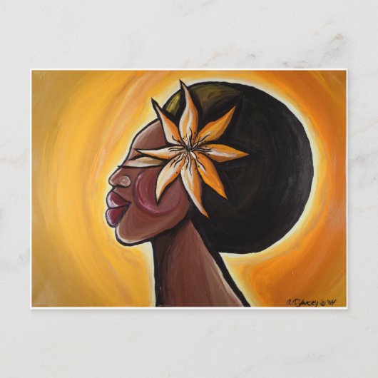 Ebony Briefkaart (Voorkant)