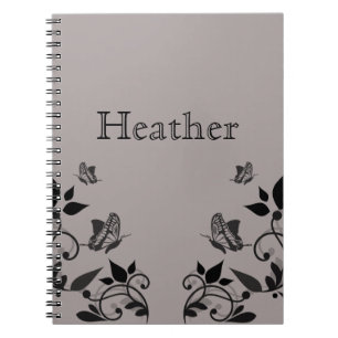 Ebony Butterfly Notitieboek