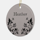Ebony Butterfly Ornament (Links)
