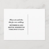 Ebony D20-apparaat Het Briefkaart Datum opslaan (Achterkant)