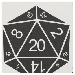 Ebony D20-doestverbinding Stof