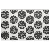 Ebony D20-doestverbinding Stof (Fat Quarter)