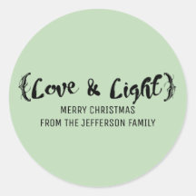 Ebony Elegant Sketting Love & Light Holiday