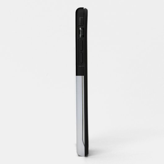 Ebony en Ivory aangepaste tekst Case-Mate iPhone Case (Achterkant/links)