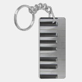 Ebony en Ivory Sleutelhanger (Voorkant Links)