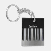 Ebony en Ivory Sleutelhanger (Voorkant Links)