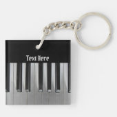 Ebony en Ivory Sleutelhanger (Achterkant)