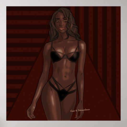 Ebony Eyes Poster (Voorkant)