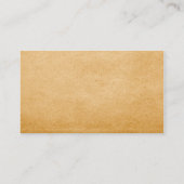 Ebony Gramophone Place Card Plaatskaartje (Achterkant)