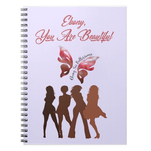 Ebony Inspirerend Journal Notitieboek (Voorkant)