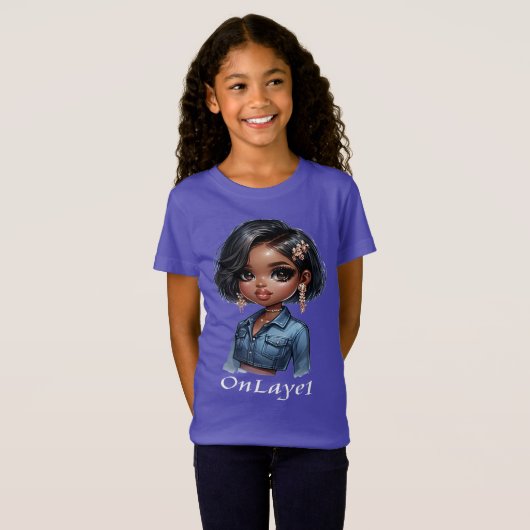 Ebony Jean Diva 2 T-shirt (Voorkant volledig)