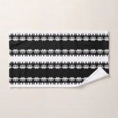 Ebony Ritme Afrikaans Patroon Bad Handdoek (Handdoek)