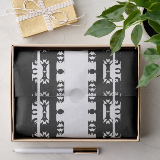 Ebony Ritme Afrikaans Patroon Tissuepapier (Geschenk)