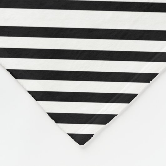 Ebony Snow Fleece Deken (Hoek)