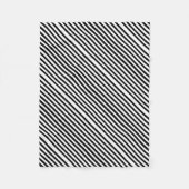 Ebony Snow Fleece Deken (Voorkant)