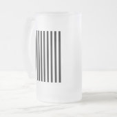 Ebony Snow Matglas Bierpul (Voorkant links)