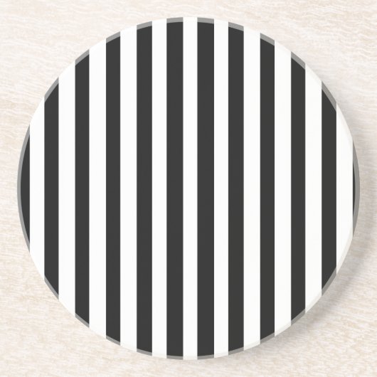 Ebony Snow Zandsteen Onderzetter (Voorkant)