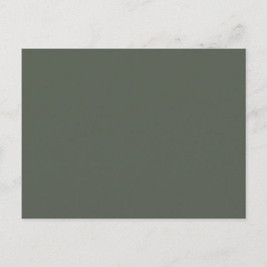 Ebony Solid Color Briefkaart (Voorkant)