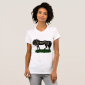 Ebony Stallion T-shirt (Voorkant volledig)