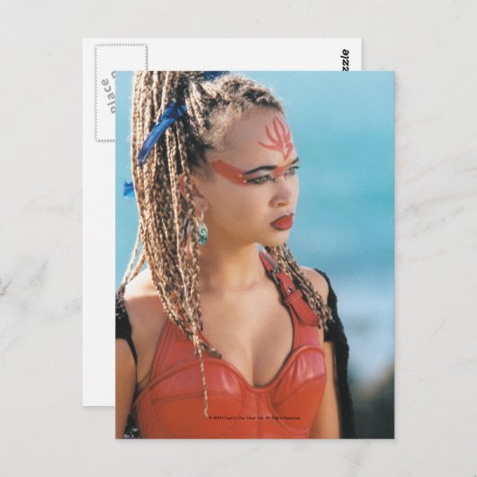 Ebony the Tribe Briefkaart (Voorkant / Achterkant)