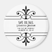 Ebony v2 Fancy sierlijk sparen de Magnet van de Da (Voorkant)