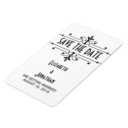 Ebony v2 Fancy sierlijk sparen de Magnet van de Da Magneet (Linkerzijde)