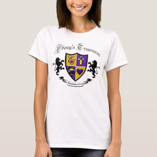 Ebony's Treasures Logo T-shirt (Voorkant)