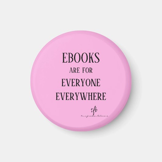 Ebooks overal magneet (Voorkant)