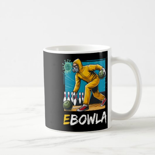Ebowla Grappige Bowling Speler Ebowla Bowler Bowli Koffiemok (Rechts)