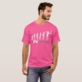 Ebowlution Evolutie Boogschutter Boogschieten Boog T-shirt (Voorkant volledig)