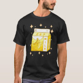 Eboy Melk Shake Karton Leuke Japanse Banaan Melk D T-shirt (Voorkant)