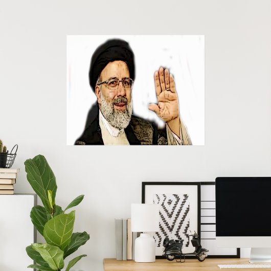 Ebrahim Raisi Poster (Thuiskantoor)