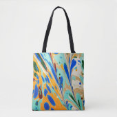 Ebru Art Print Tote Bag (Voorkant)