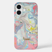 Ebru Kunst Pastel Abstract — Case-Mate iPhone Case (Achterkant)