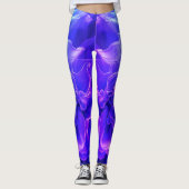 Ebru ,Paper Margling Leggings (Voorkant)