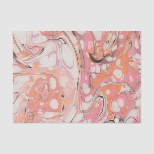 Ebru (watermarmer) tissuepapier (Voorkant)