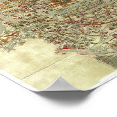 Ebstorf Map (13e eeuw) Poster (Hoek)