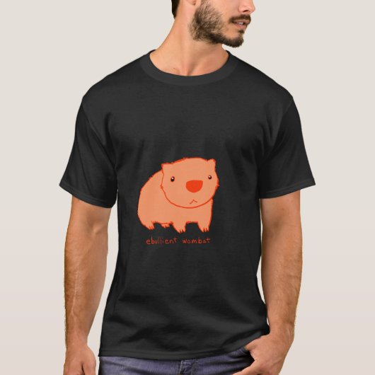 Ebullient Wombat T-Shirt (Voorkant)