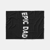 Ec Dad Fleece Deken (Voorkant (Horizontaal))