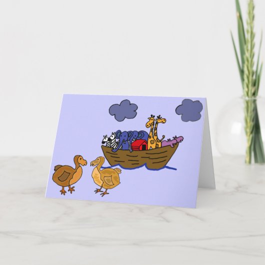 EC - Funny Dodo Wenskaart Kaart (Voorkant)