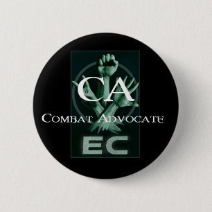 EC Logo Combat Advocate Button