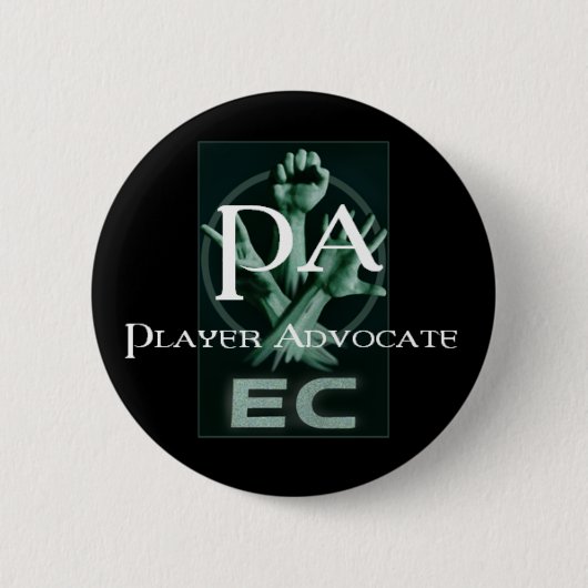 EC Logo Player Advocate Button (Voorkant)