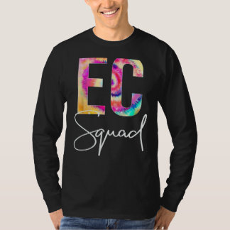EC Squad Tie Dye Terug naar School Vrouwen Waarder T-shirt