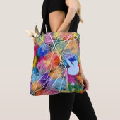 Ecatepec de Morelos Mexico City Kaart Tote Bag (Dichtbij)