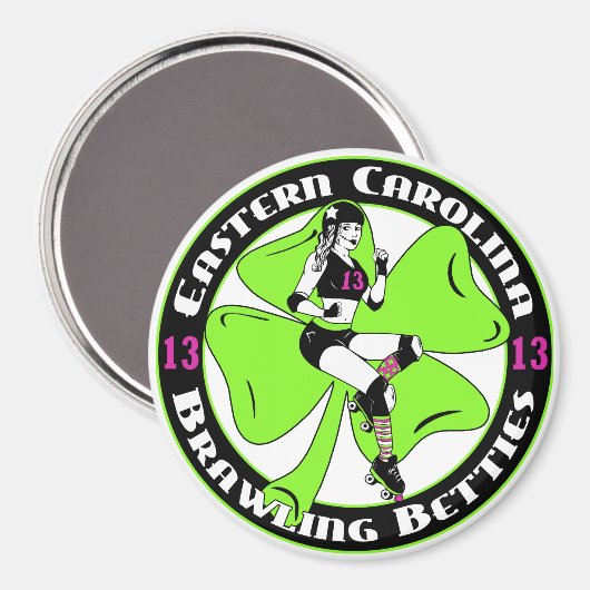 ECB ronde magneet (Voorkant / Achterkant)