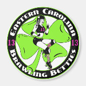 ECB ronde magneet (Voorkant)