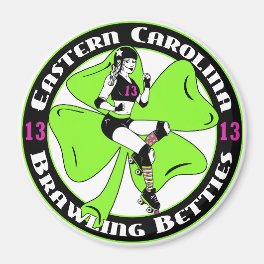 ECB ronde magneet (Voorkant)